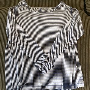 Talbots Women’s Stripped Shirt 1X